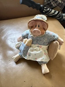 RUSS Berrie Ms. Hogmore Schwein Schwein Bauern K.Kelly Sitzsack Tier - Bild 1 von 10