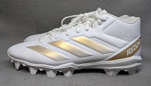 Adidas Fußballschuhe Herren Größen 10 weiß gold geformt Adizero Impact.2 MD IF5106 - Bild 1 von 11