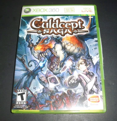 Culdcept Saga (Microsoft Xbox 360, 2008) Complete CIB -  Excellent Condition - Image 1 of 3