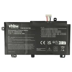 Akku für Asus FX504GE A17 FA706II FX504GD A15 FA506IU FX504G FX504 4100mAh 11,1V - Afbeelding 1 van 9