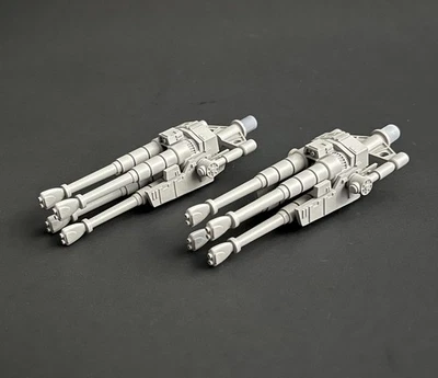 -TOTALMENTE PINTADO- 2 Star Wars Legacy Millennium Falcon TURRES- 3,75” bonecos de TVC - Imagem 1 de 4