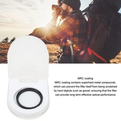 Black Diffusion 1/8 Lens Filter Black Mist Diffusion Lens Filter For Video - Image 1 of 4