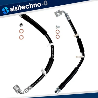 Manguera hidráulica de freno delantero para Dodge Nitro 2007 2008 2009 2010 2011 3,7 L Foto 1 de 2