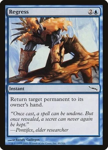 (3x) REGRESS - Mirrodin – MTG Magic the Gathering Card - Common - Picture 1 of 5