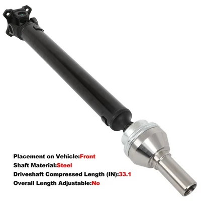 Front Driveshaft For Chrysler Aspen 07-08 Dodge Durango 04-09 All Engine 938-251 - Image 1 of 4