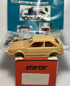 Starter KIT 1:43 Mazda 323 Turbo Rally Montecarlo 1987/90 DECALS ROVINATE - Foto 1 di 1