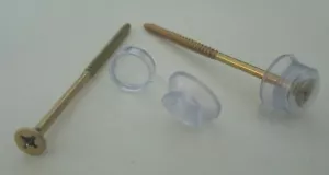 20 große 6 PVC Blechbefestigungen für 6 Zoll Profil Wellpappen Dachbleche - Bild 1 von 2