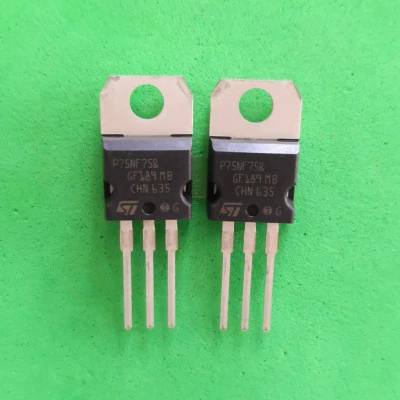 5pcs New Original P75NF75 STP75NF75 Transistor N-CHANNEL TO-220 ST - Image 1 of 2