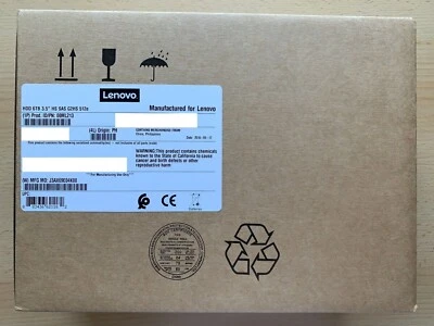 00ML213 - 6TB 7.2K 6Gbps NL SAS 3.5" G2HS 512e HDD Versiegelt, ungeöffnet - Bild 1 von 3