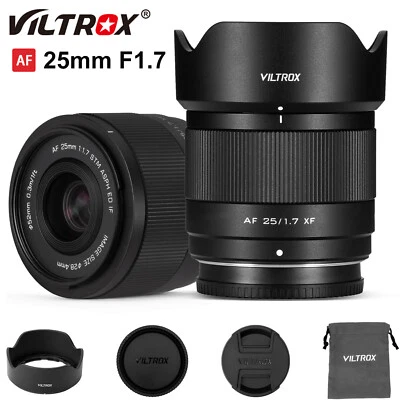 Viltrox 25mm F1.7 APS-C Auto Focus Lens For Fujifilm Fuji X Sony E Nikon Z mount - Image 1 of 4