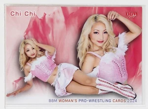 Tarjeta coleccionable de lucha libre profesional para mujer Chi Chi - 2024 BBM - Imagen 1 de 3