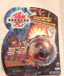 BAKUGAN CHROME METAL DARKUS DELTA DRAGONOID SEALED BOOSTER SEGA 2007 SPIN MASTER - Picture 1 of 3