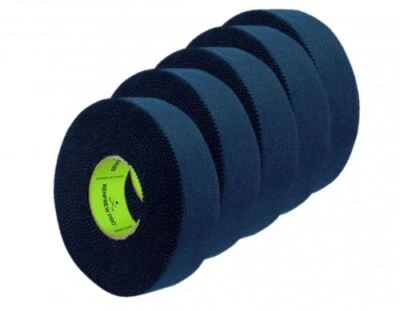 5x Renfrew Schlägertape schwarz Pro Balde Cloth Hockey Tape 24mm/25m(schwarz) - Bild 1 von 2