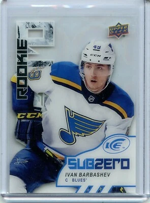  2017-18 Upper Deck Ice Sub Zero #SZ-67 Ivan Barbashev - Image 1 of 2