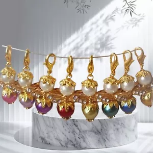 30+1 Perlen Engel Charms Bastelset gold Strass Flügel Gastgeschenk Hochzeit DIY - Picture 1 of 5