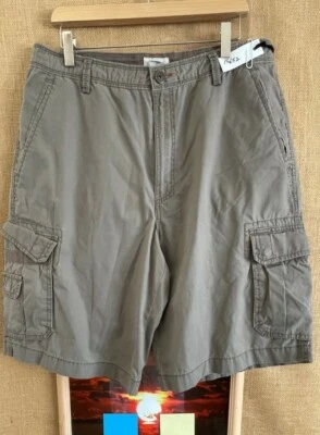 Bob Timberlake Cargo Hombre Marrón Pantalones Cortos 36” Foto 1 de 4