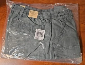 Redhead cargo hiking shorts men's 38 Gray cotton comfort waist outdoor - Picture 1 of 5