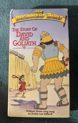 The Beginners Bible: The Story of David and Goliath VHS 1995 Christian Childrens - Image 1 of 4