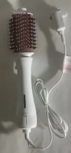 *4 in 1 Hot Air* Hair Brush, Comb, Blow Dryer, and Straightener & Curler / NEW - Picture 1 of 9