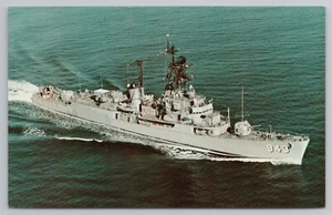 U.S.S. Blandy ein Marinewald Sherman Klasse Zerstörer Postkarte - Bild 1 von 2