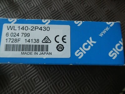 SICK Photoelectric retro-reflective sensor -- 6024799 -- WL140-2P430 - Image 1 of 4