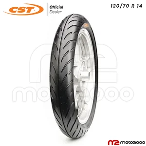 COPERTONE GOMMA PNEUMATICO CST 55P TL YAMAHA T-MAX 500 2004 2005 2006 2007 - Foto 1 di 4