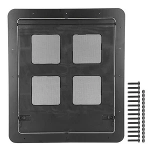 Pet Small Dog Cat Screen Door Sliding Screen With Magnetic Flap Supply Simpl Bt5 - Picture 1 of 12