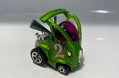 ** Hot Wheels 2001 primeras ediciones Hyper Mite ~ verde como nuevo blister pull ** Foto 1 de 4