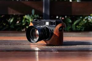 Kenji Leather Half Case for Leica M8 M9 M9P *new cutting & italian leather - Picture 1 of 6