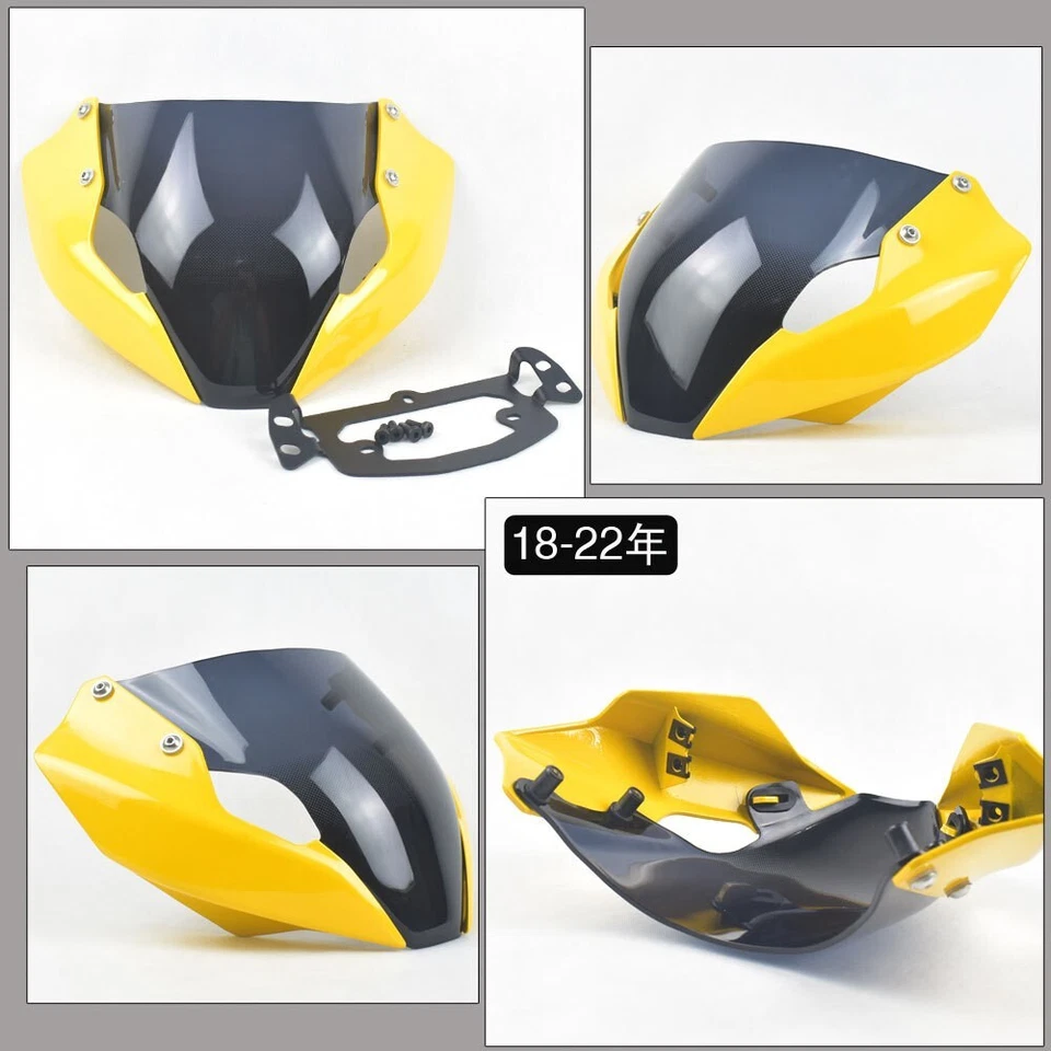 Windshield Windscreen Meter Sun Visor for Ducati Monster 821 1200 797 2018-2023 - Изображение 1 из 1