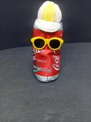 ❤️ Coca Cola 6" Bean Bag Plush: 1998  - Image 1 of 4
