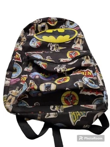 DC Comics Retro Style Batman and Robin Full Adult Size Backpack - Picture 1 of 10