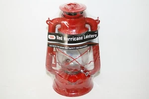 Red Hurricane Lantern Kerosene Oil Emergency Hanging Light Lamp Tool 97200 - Picture 1 of 2