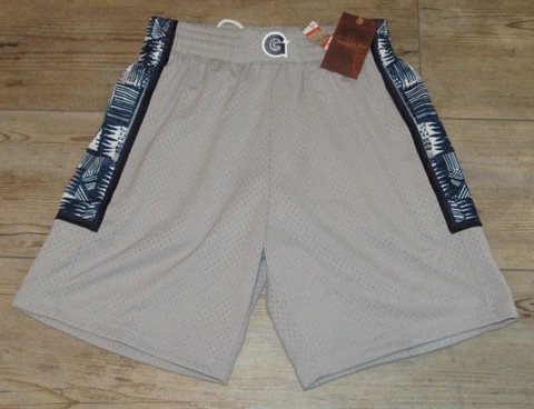 Mitchell & Ness Georgetown Hoyas 1995 Basketball Gray Shorts size Men's Medium Cover