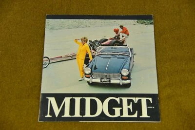 Folleto MG Midget 1968 marca 3 folleto de ventas Foto 1 de 4
