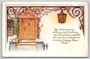 1918 Merry Christmas Xmas Postcard - Picture 1 of 2
