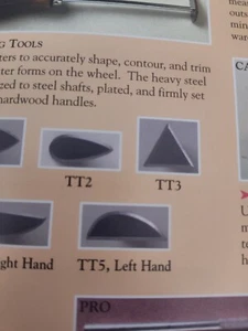 Kemper Tools Turning Tool #5 TT5-X Left Handed Half Moon - Picture 1 of 3