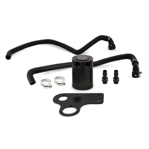 Mishimoto Baffled Oil Catch Can PCV Side Fits Ford Mustang GT 2018+ Black - Picture 1 of 7