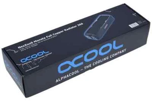 Alphacool NexXxos Monsta Radiator (14182) 360x80MM, 120mm x 3, Triple Fan, Black - Picture 1 of 5