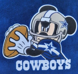 New Mickey Mouse Dallas Cowboys 15 " Pillow Disney NFL Collab Football Todler - Picture 1 of 10