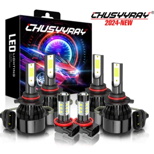 For Toyota Avalon 2013-2017 LED Headlight Hi/Lo Beam + Fog Light Bulbs white Kit - Picture 1 of 16
