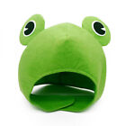 Cartoon Funny Adorable Plush Frog Hat Eyes Animal Cosplay Costume Dress Up Hat