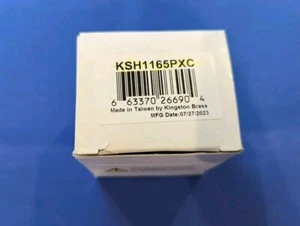 Kingston Ottone KSH1165PXC Manico Laterale Freddo in Bronzo Bianco/Olio Strofinato - Foto 1 di 3