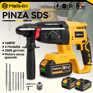 Trapano Tassellatore Martello Demolitore Percussione a Batterie 21Vf SDS PLUS - Bild 1 von 15