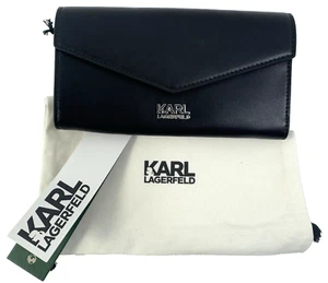 Karl Lagerfeld Damen Geldbörse Portemonnaie K Stone Wallet Schwarz 22WW3207 NEU - Bild 1 von 4
