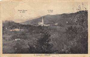 B4819 IN VALSESIA CELLIO CHIESA MONTE BARONE S GRATO VIAGGIATA NEL 1932 VERCELLI - Imagen 1 de 2