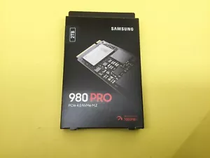 Samsung 980 PRO 2TB PCIE 4.0 x 4 NVMe Gen4 M.2 SSD MZ-V8P2T0B/AM New Sealed - Picture 1 of 3