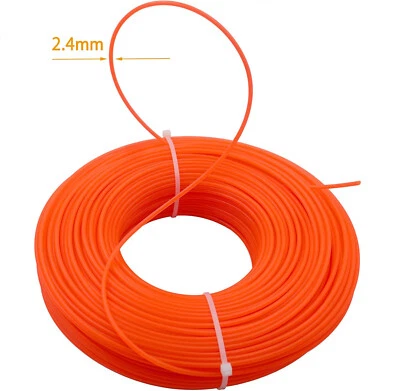 100m Mähfaden Trimmerschnur Trimmerfaden Ersatzfaden Motorsense Freischneider - Bild 1 von 4