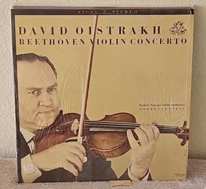 Vintage David Oistrakh Beethoven Violin Concerto 35780 Vinyl Record LP, VG+ - Picture 1 of 4