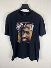 Tupac Shakur Shirt Mens Large Black Graphic Crew Neck Pullover Poetic Justice